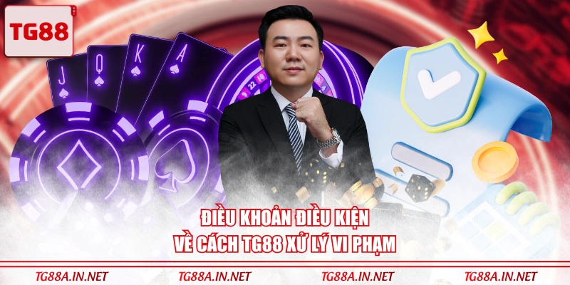Điều khoản điều kiện về cách TG88 xử lý vi phạm