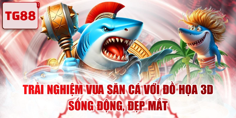 Trải Nghiệm Vua Săn Cá Với Đồ Họa 3D Sống Động, Đẹp Mắt